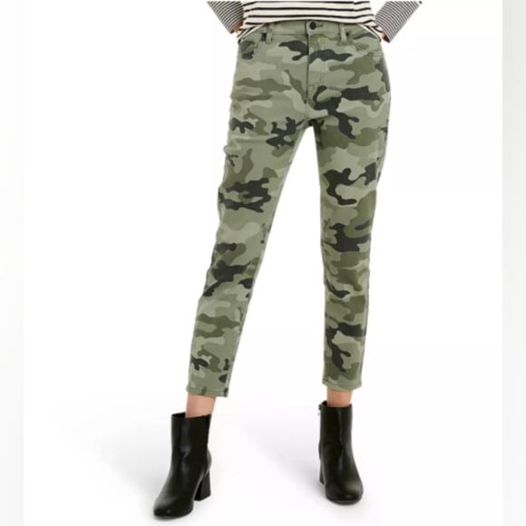 Nili Lotan x Target high rise camo pants size 10